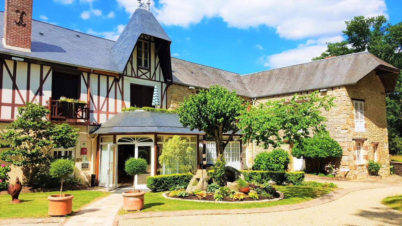 Hotel Le Manoir Du Lys, The Originals Relais Bagnoles de l'Orne Normandie Exteriér fotografie